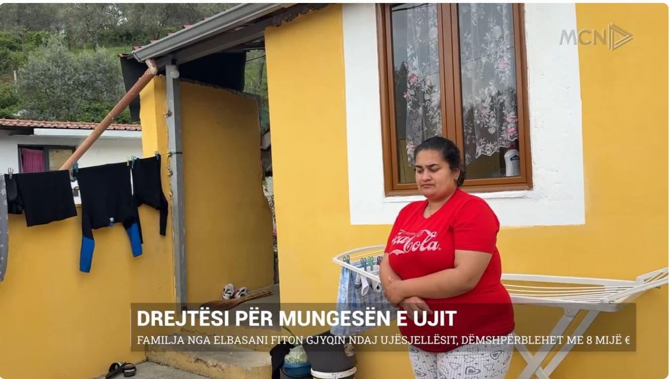 Mungesa e ujit. Familja nga Elbasani fiton gjyqin me Ujësjellësin, dëmshpërblehet me 8 mijë €