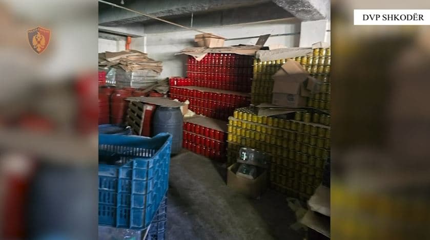     Aktivitet i paligjshëm në prodhimin e produkteve ushqimore/ Arrestohen tre shtetas në Shkodër, kanosën dy të tjerë