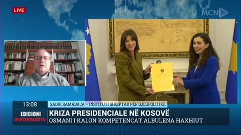 Kriza presidenciale në Kosovë/ Ramabaja: Po shkohet drejt zgjedhjeve të jashtëzakonshme, prolog i një krize sistemore politike (VIDEO)