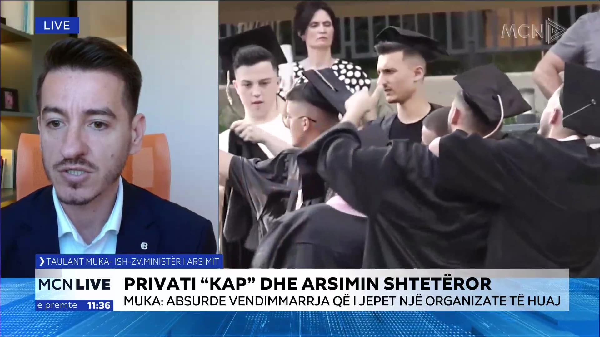 AADF në administrimin e maturës shtetërore? Muka: Absurde t’i jepet veto një organizate të huaj pa lidhje me arsimin (VIDEO)