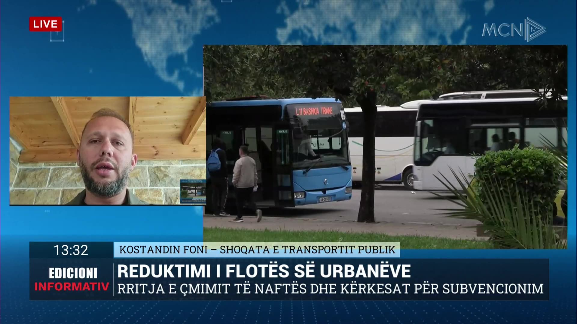 Reduktimi i flotës së urbanëve/ Foni: Nesër vendosim nëse do të reduktohet apo ndërpritet transporti (VIDEO)