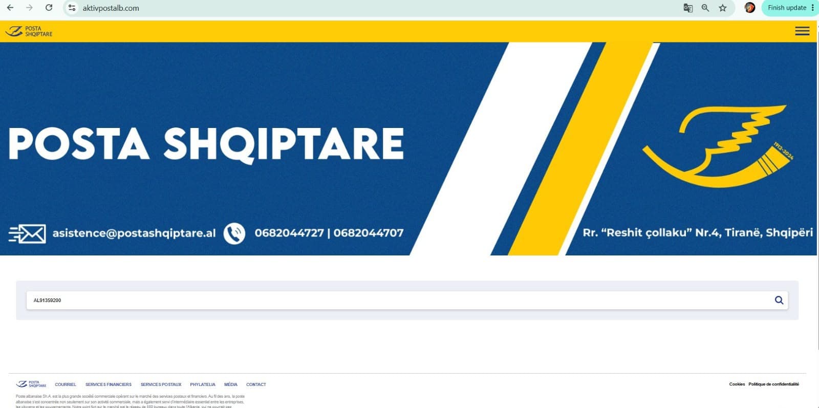 Mashtrim përmes faqeve të rreme të Postës Shqiptare, një i arrestuar dhe një në kërkim