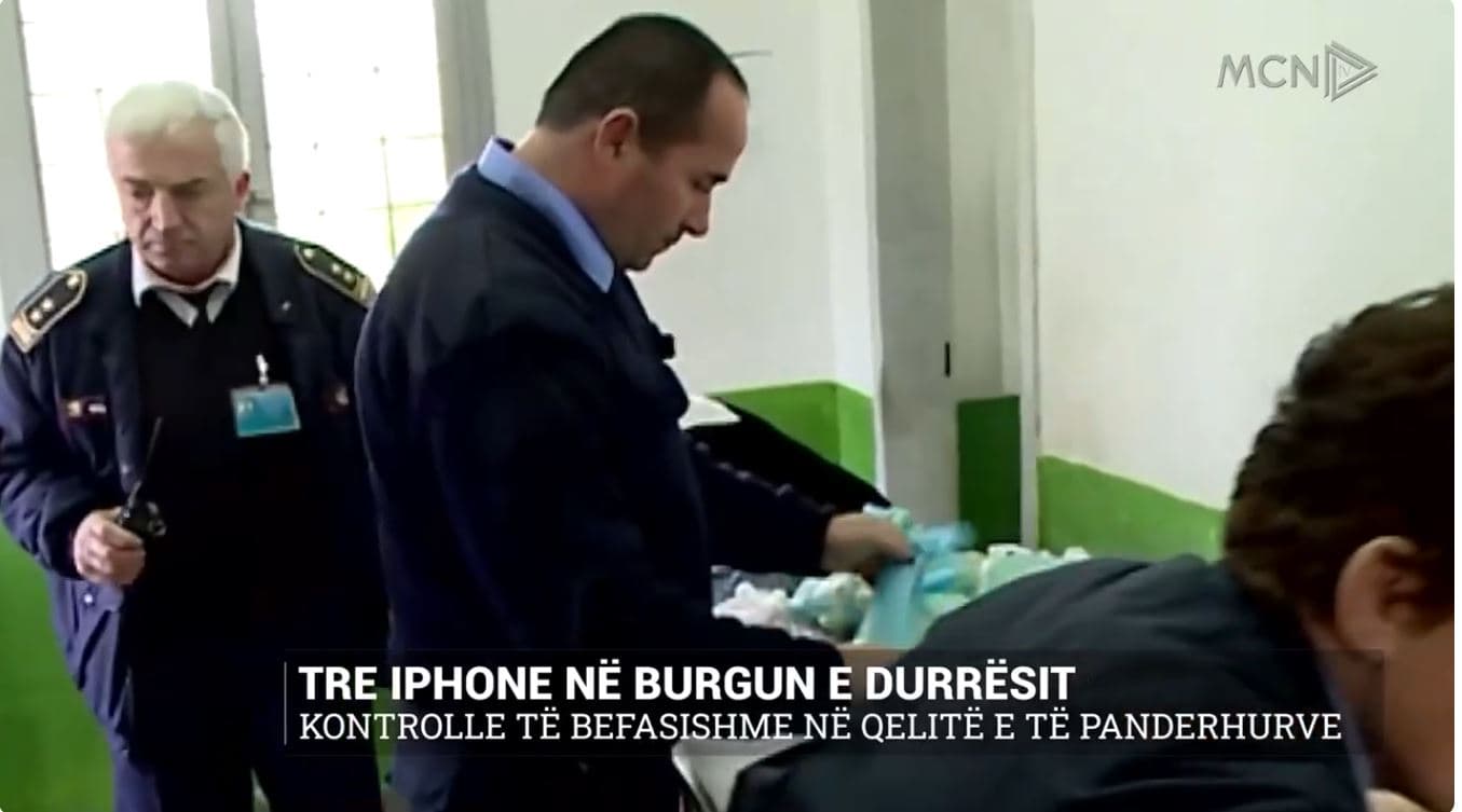 Tre Iphone në burgun e Durrësit. Kontrolle të befasishme në qelitë e të pandehurve