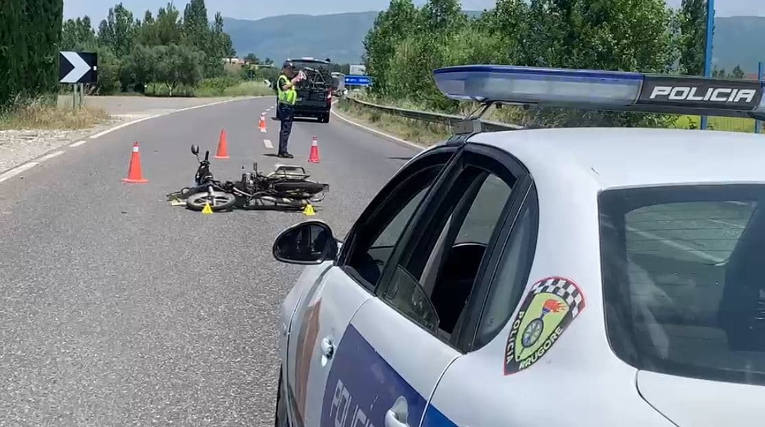 Aksident në aksin Lezhë-Shkodër, plagoset një person