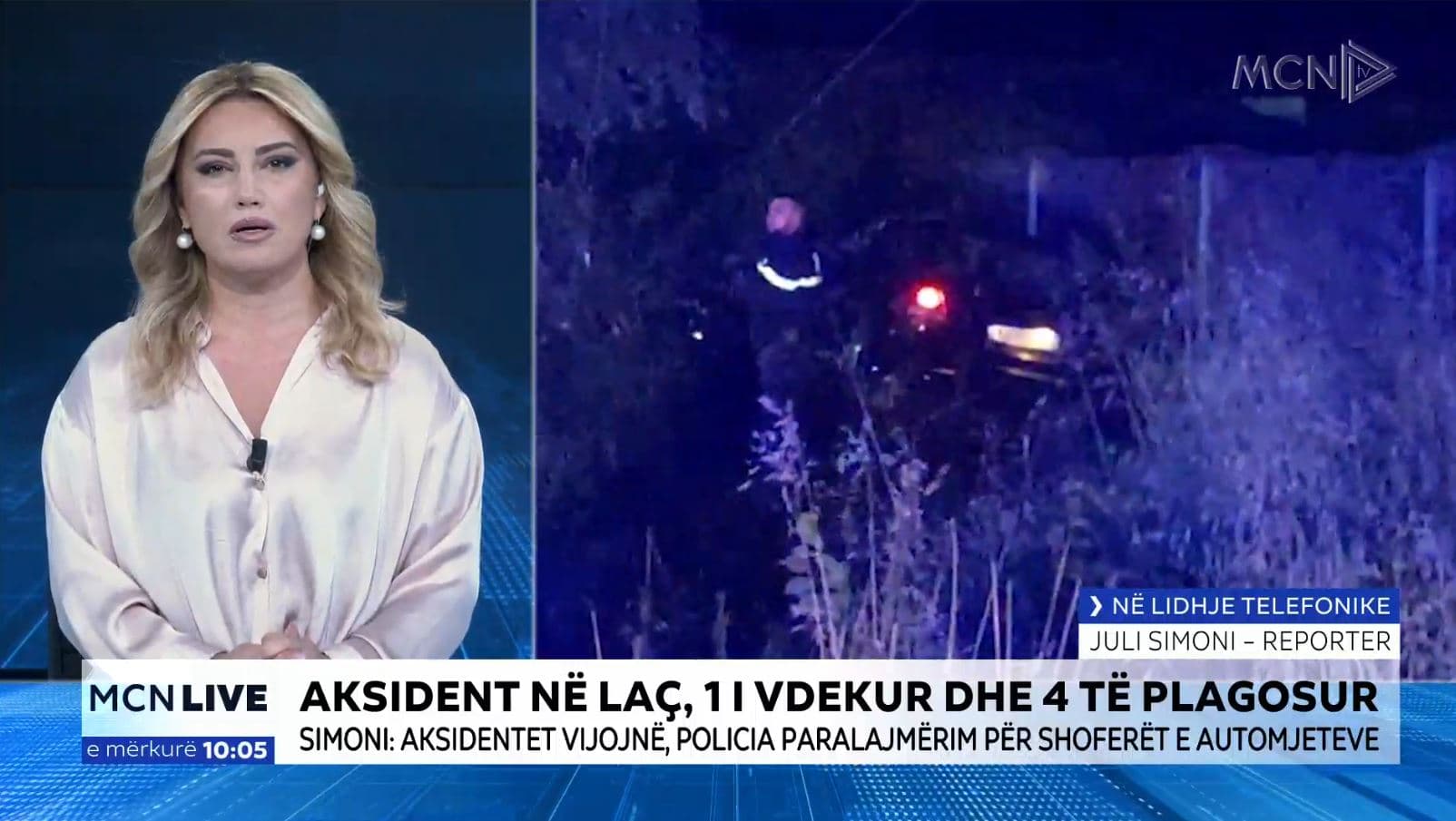 Aksident tragjik në Laç, Simoni: Akset e veriut mbeten problematike, sezoni veror shton rrezikun në rrugë