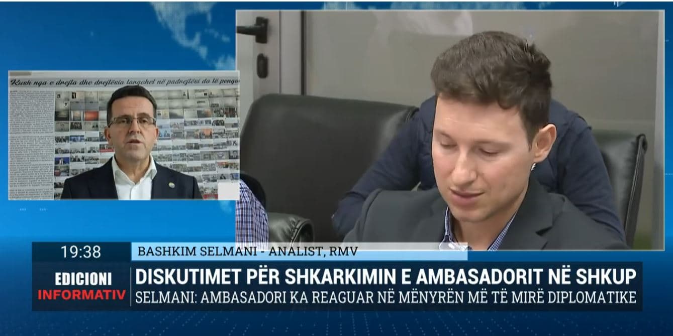 Protesta për gjuhën, Selmani: Ambasadori Mejdani, ndër më rë respektuarit, tregoi si mbrohet shteti 