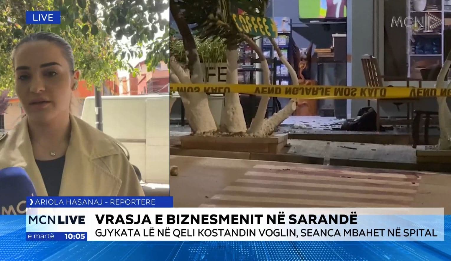Vrasja e biznesmenit në Sarandë, lihet në qeli autori i dyshuar/ Seanca mbahet në spital