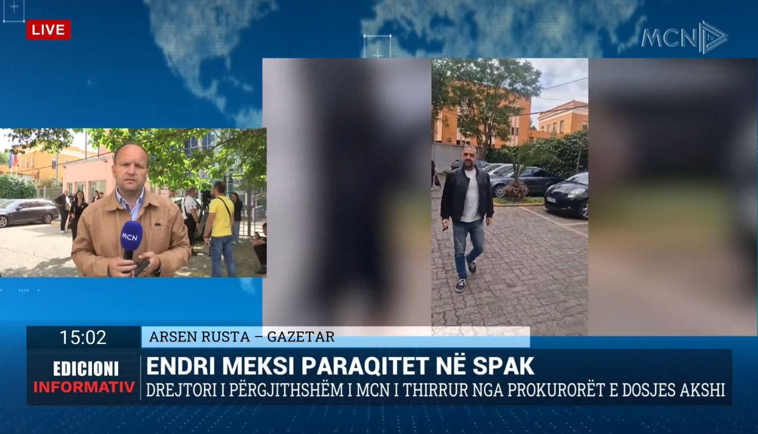 “AKSHI”/ Drejtori i përgjithshëm i MCN, Endri Meksi, prej orës 10.00 jep deklarime në SPAK