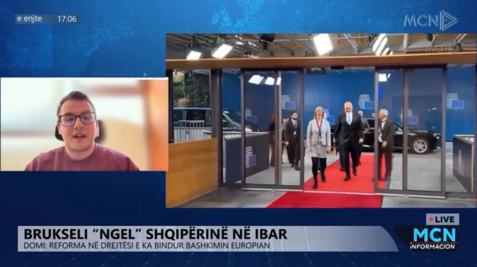 Anëtarësimi në BE, Domi: Nëse nuk zgjohet klasa politike do mbetemi si Turqia 