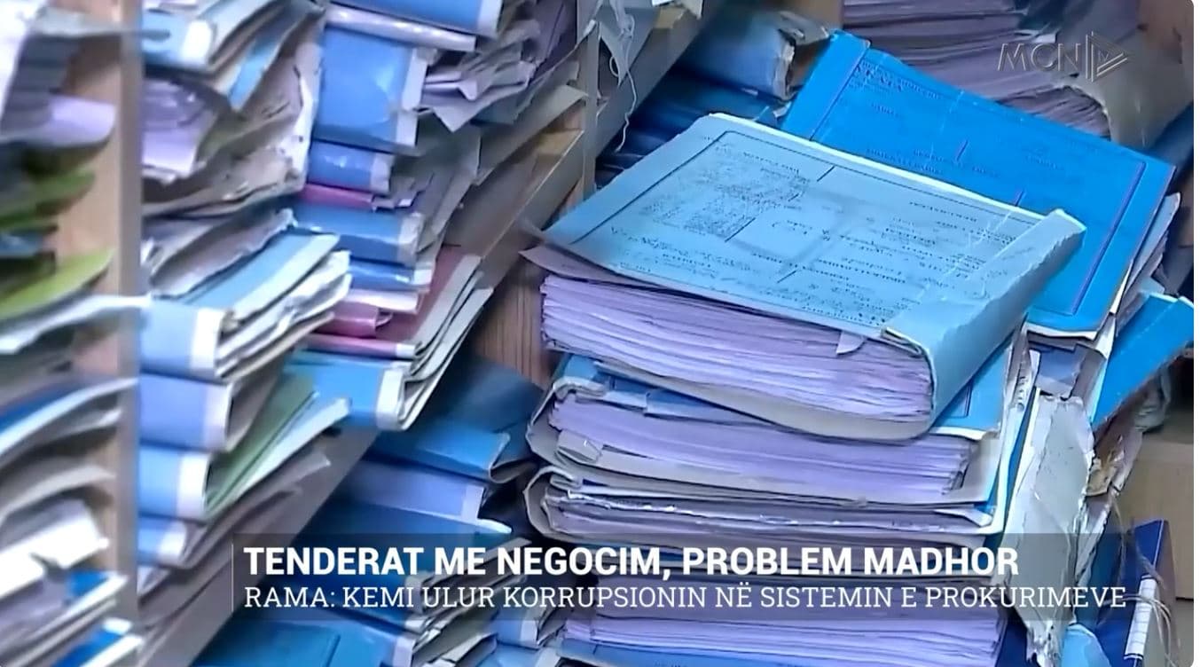 Tenderat me negocim, problem madhor. Rama: Kemi ulur korrupsionin në sistemin e prokurimeve