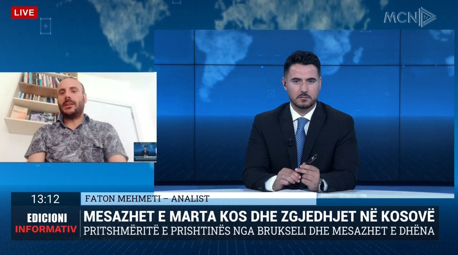Mehmeti: Pa arritjen e një marrëveshjeje, Kosova e Serbia e kanë të vështirë të integrohen në BE (VIDEO)