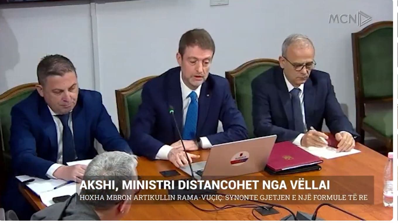 AKSHI, ministri distancohet nga vëllai. Hoxha mbron artikullin Rama-Vuçiç