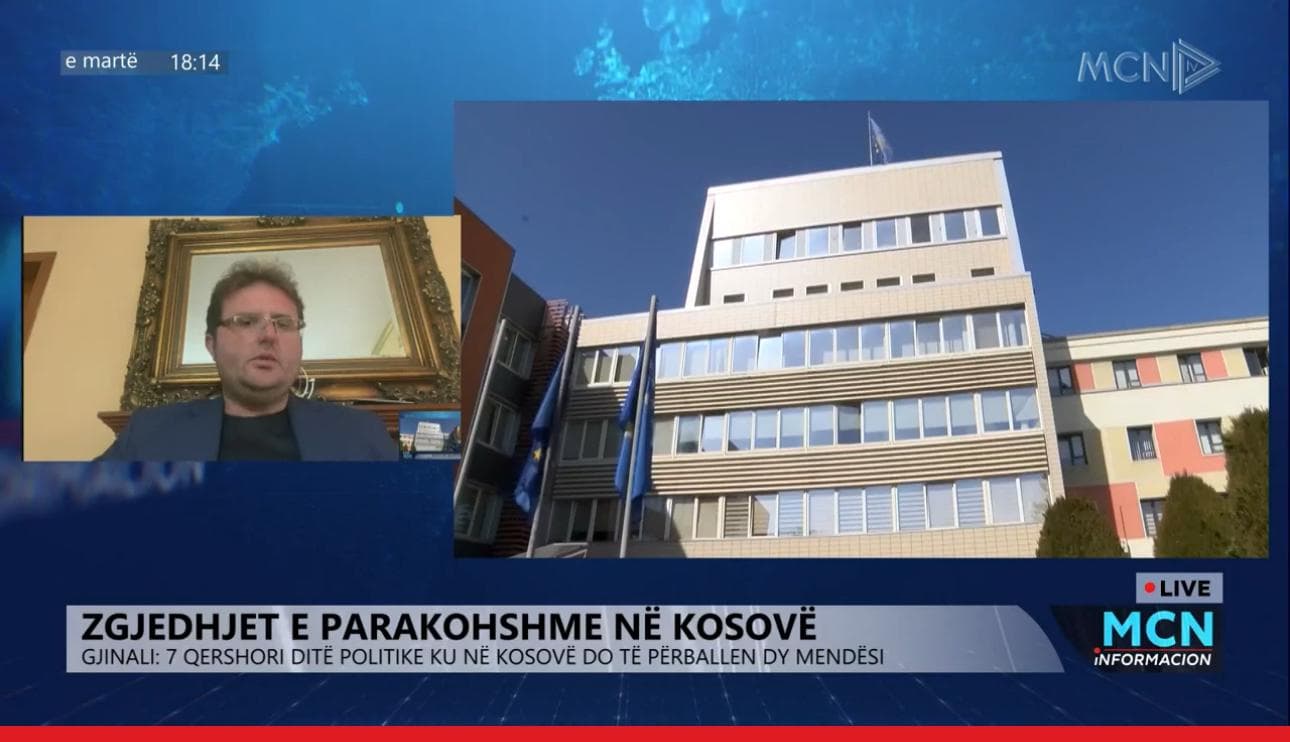 Zgjedhjet e 7 qershorit, Gjinali: Shpresoj të Kosova të ketë qeverisje koalicioni (VIDEO) 