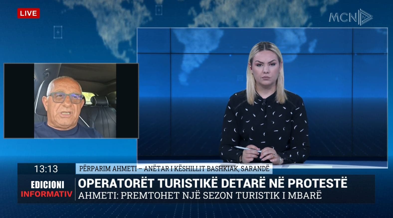Protesta e operatorëve turistikë detarë në Ksamil/ Ahmeti: Po shkohet nga rreziku në rrezik. Në Sarandë ka pasur probleme me dritat dhe ujin (VIDEO)