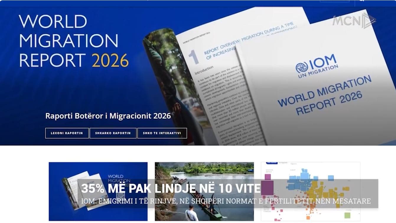 35% më pak lindje në 10 vite. IOM: Emigrimi i të rinjve ul normat e fertilitetit në Shqipëri