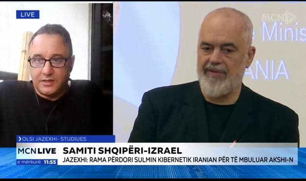 Samiti Shqipëri–Izrael/ Jazexhi: Sulmi kibernetik iranian nga brenda vendit, Rama e përdori për të mbuluar AKSHI-n