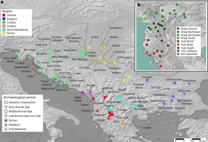 Vazhdimësia nga Epoka e Bronzit, një histori gjenetike e shqiptarëve