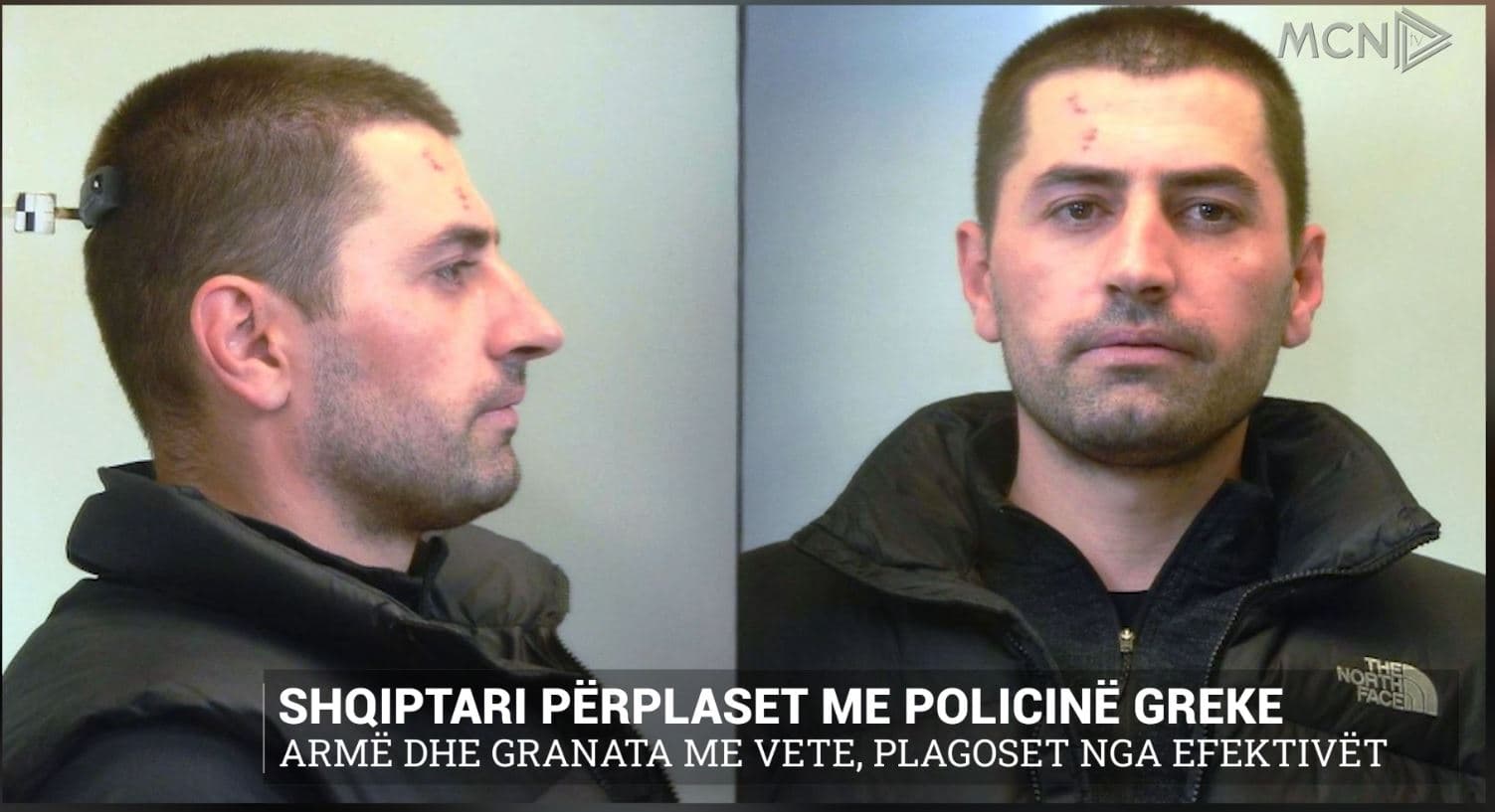 Shqiptari përplaset me policinë greke/ Armë dhe granata me vete, plagoset nga efektivët (VIDEO)