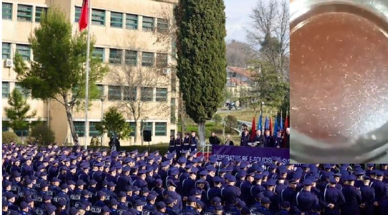 Helmimi i studentëve të Akademisë së Sigurisë nga “Sori-al”, pamjet se si iu shërbehej uthull me krimba (VIDEO)