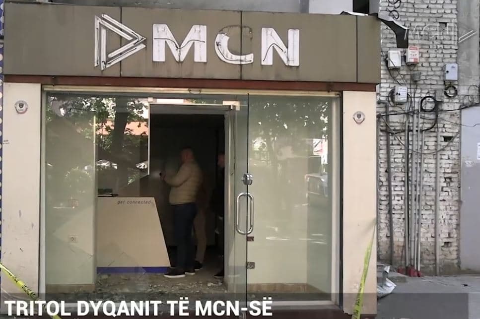 Tritol dyqanit të MCN-së/ Dëme të shumta materiale, kqyren kamerat e sigurisë
