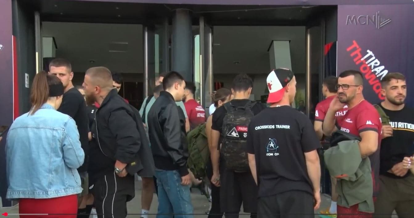 520 atletë në garën e crossfit. Garues nga 35 shtete të botës, në Tiranë