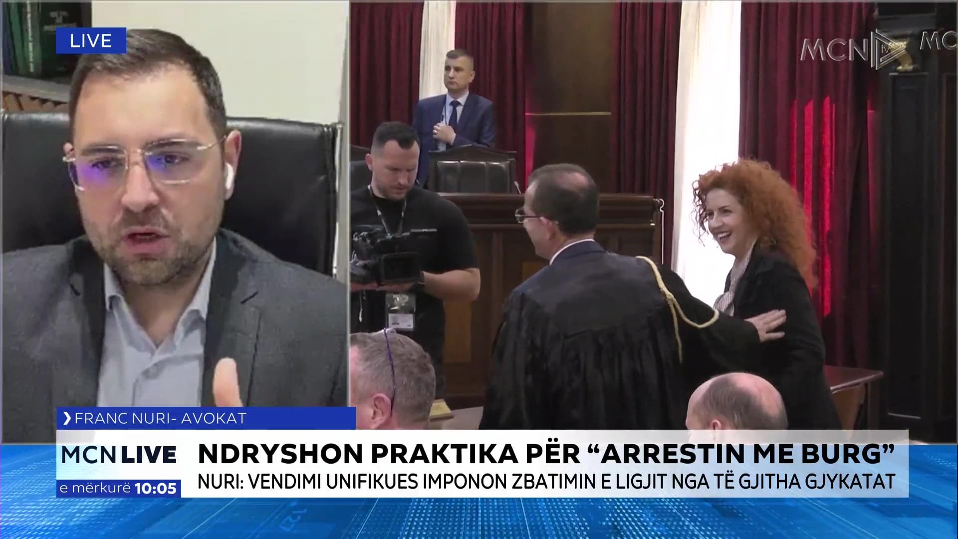 Gjykata e Lartë rishikon praktikën e arrestit/ Nuri: Duhet të argumentohet me prova pse kërkohet “arrest me burg” dhe jo e kundërta (VIDEO)