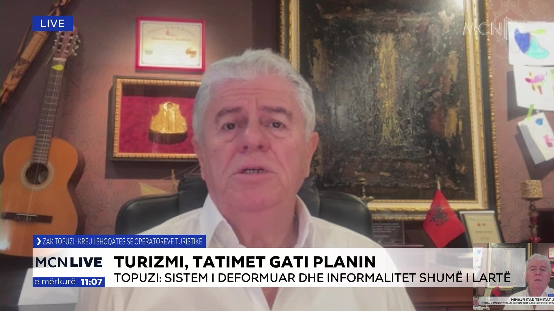 Tatimet për turizmin/ Topuzi: Vendim i duhur për formalizimin e sektorit, shteti ka qenë i paqartë, të zbatohet si në Evropë (VIDEO)