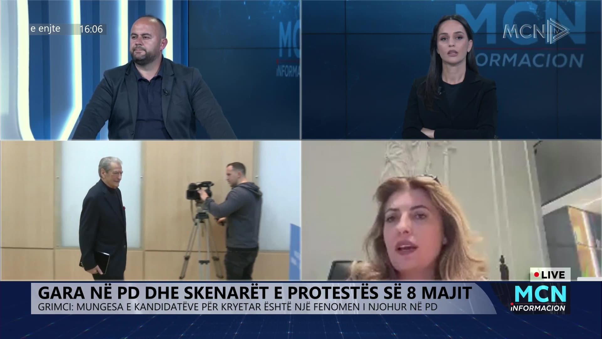 Gara në PD/ Kume: Zgjedhjet me një kandidat janë moniste. Grimci: Në PD vendosin anëtarët
