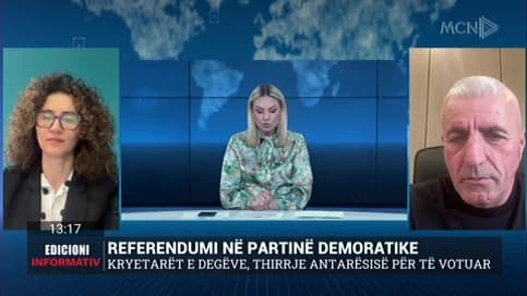 Referendumi në PD/ Dhimojani: Nuk lidhet me uljen e besimit të anëtarësisë, Likaj: Lufta jonë politike është me PS-në (VIDEO)