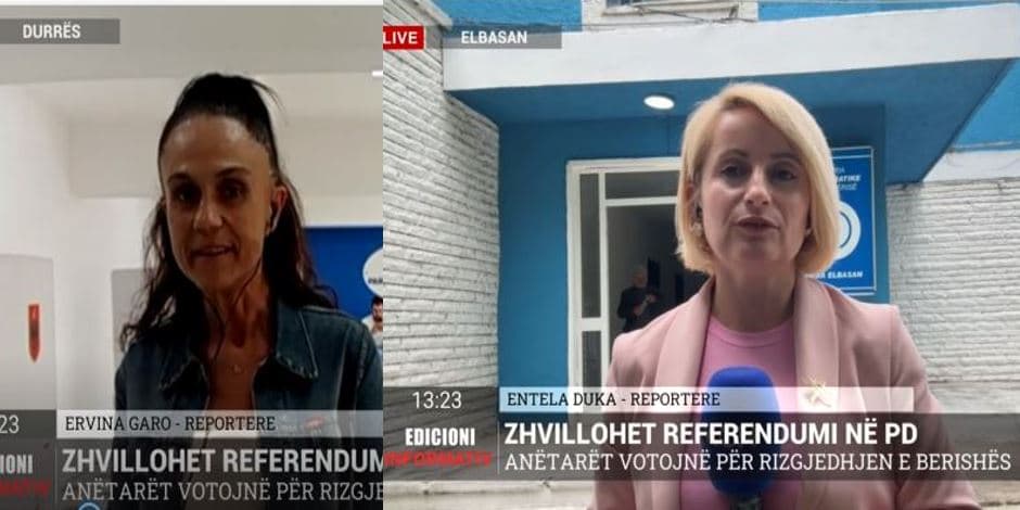 Zgjedhjet në PD/ Garo- Duka: Procesi ka qenë i qetë, deri tani s’ka asnjë problematikë (VIDEO)