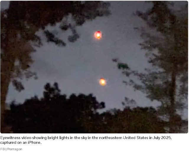 Pentagoni publikon grupin e tretë të dosjeve për UFO-t, detajohen pamje misterioze të sferave në qiell