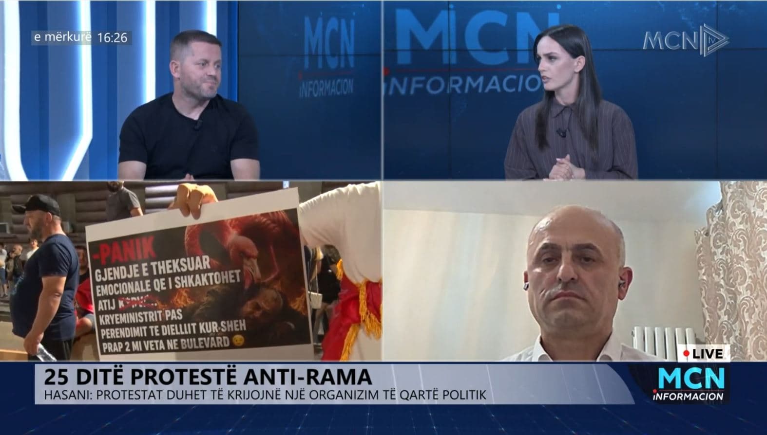 Protesta/ Noj: Kemi përballë gjithë makinerinë shtetërore. Hasani: Duhet qarkullim elitash 