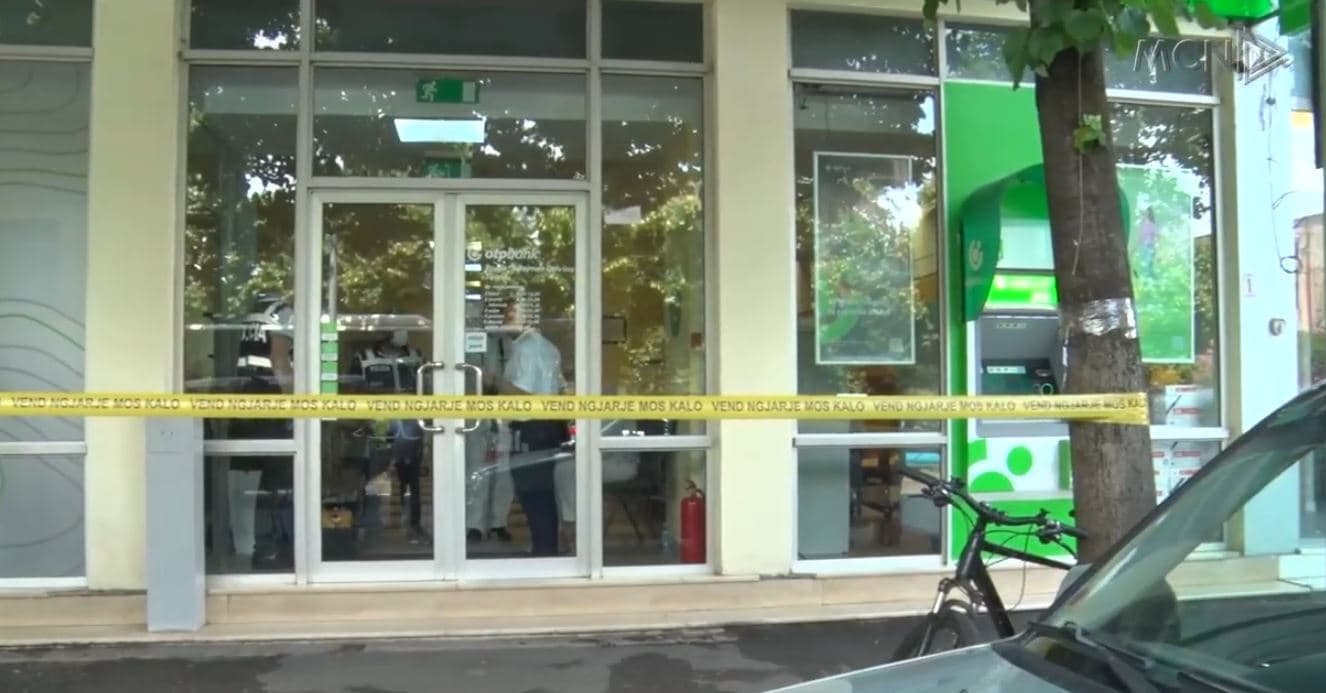 Grabitet banka OTP në Tiranë/ Autori merr paratë nën kërcënimin e armës, ende në kërkim
