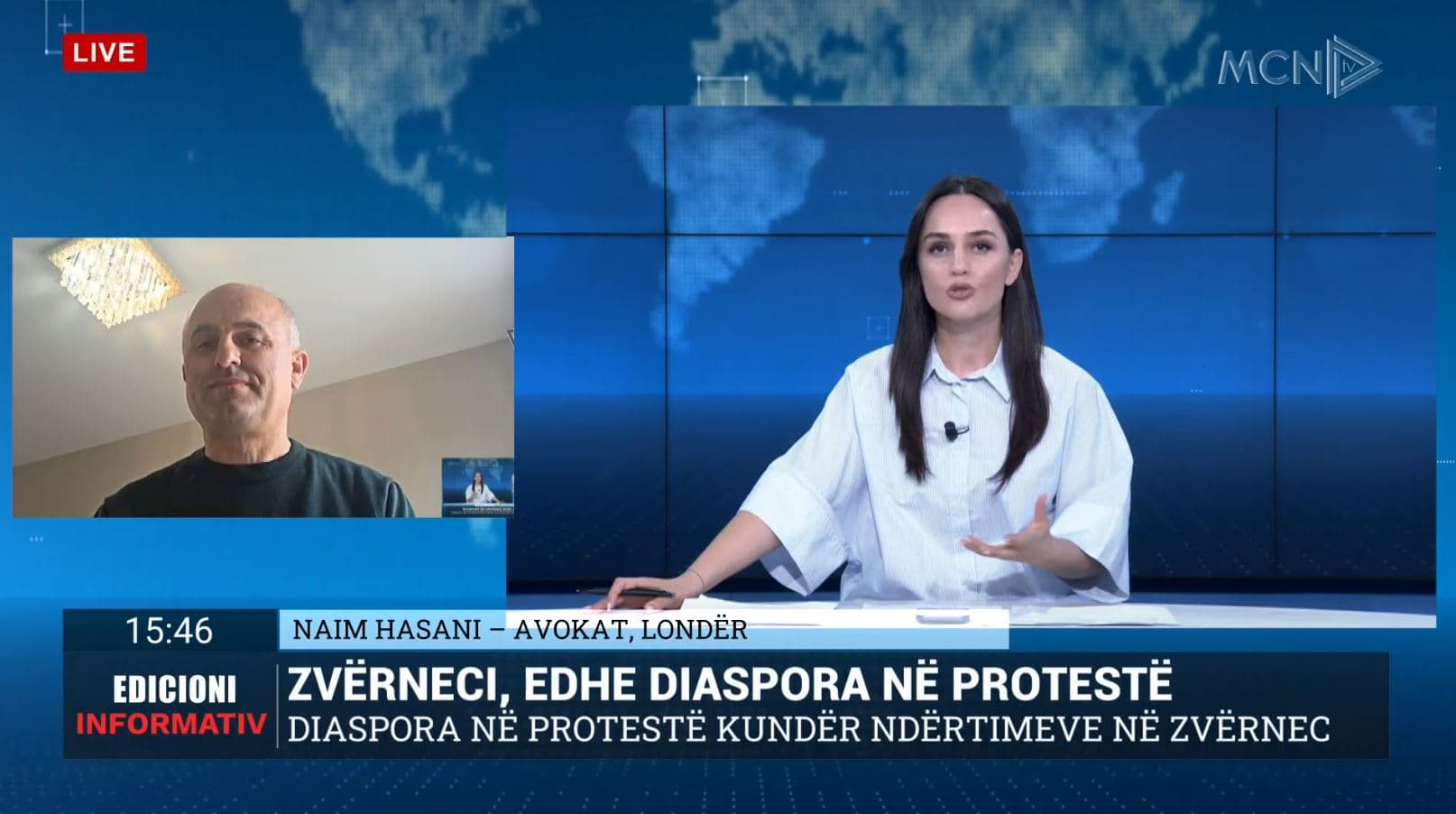 Zvërneci, Hasani: Pjesëmarrja në Londër, masive. Opozita është inekzistente