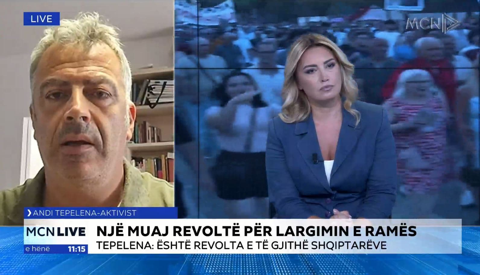 Kuvendi Kombëtar Qytetar, Tepelena: S’ është nismë e grupit që po merret me mirëmbajtjen e protestës. Dorëheqja e Ramës, e panegociueshme (VIDEO)