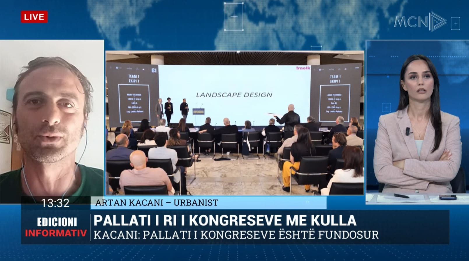 Pallati i ri i Kongreseve/ Kacani: Kulla mund të krijojë pjerrtësi. Humb investimi dhe krijohet rrezik për qytetarët (VIDEO)