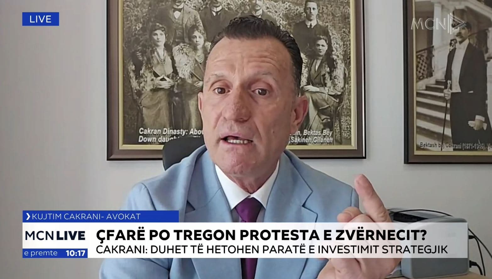 “Zvërneci”/ Cakrani: Protesta të ketë më shumë kërkesa! Të hetohen paratë e investimit strategjik (VIDEO)