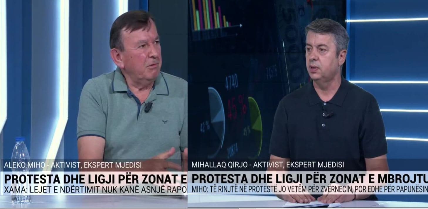 Ekspertët Miho e Qirjo: Ndërtimet në zonat e mbrojtura nuk kufizohen vetëm në Zvërnec.  Kuvendi duhet të ndërhyjë me nisma ligjore 