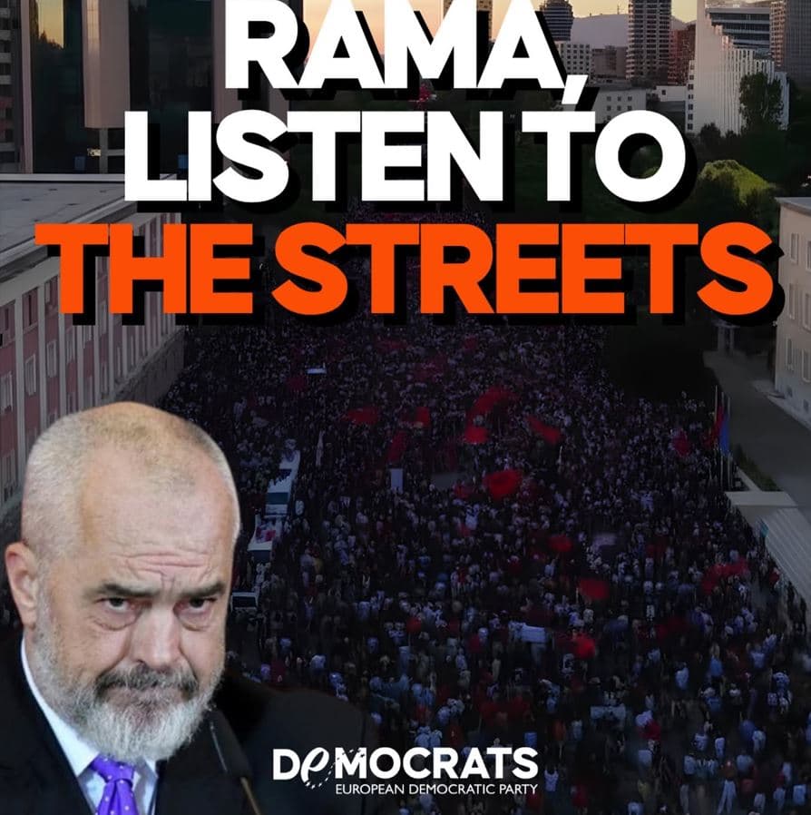 Demokratët Europianë-Ramës: Dëgjo zërin e qytetarëve, demokracia po flet! Natyra s’mund të trajtohet si monedhë negociuese