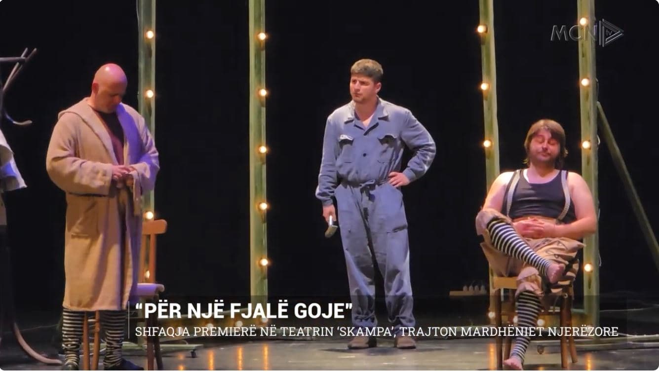 “Për një fjalë goje”. Shfaqja premierë në teatrin ‘Skampa’, trajton marrëdhëniet njerëzore