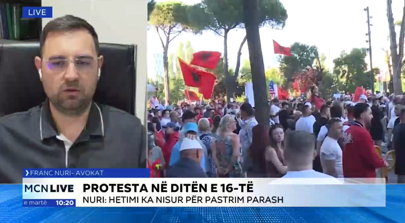 Nuri: Procedimi i protestuesve, përkëdhelje nga policia. SPAK po heton për pastrim parash për Zvërnecin (VIDEO)