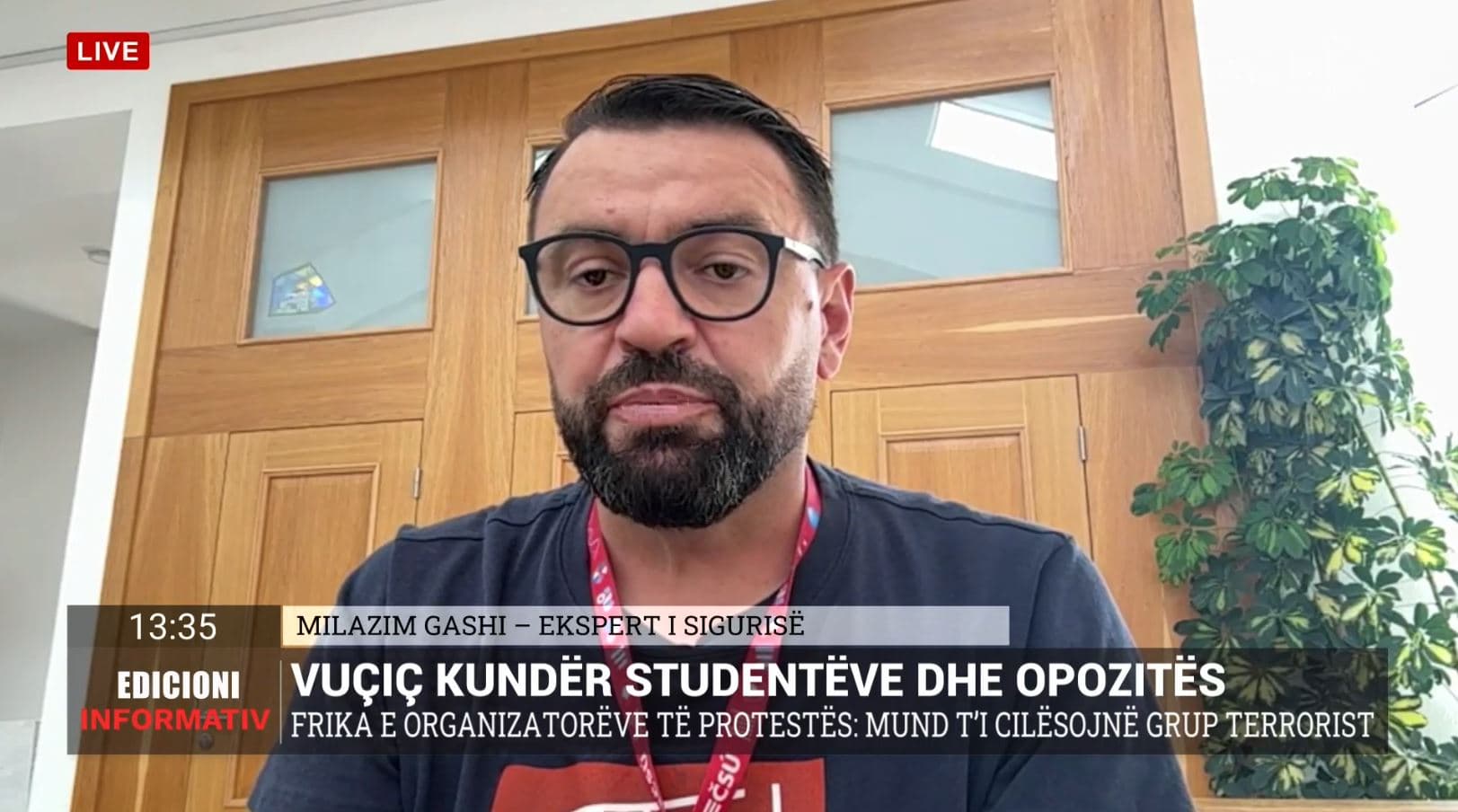 “Opozitarët e Vuçiçit, organizatë terroriste”, Gashi: Lojë diplomatike për të shpërndarë protestën (VIDEO)