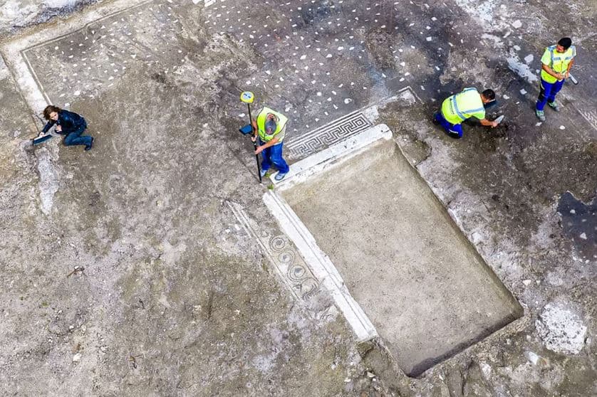 Zbulohet pranë Romës një vilë romake e panjohur me mozaikë të rrallë