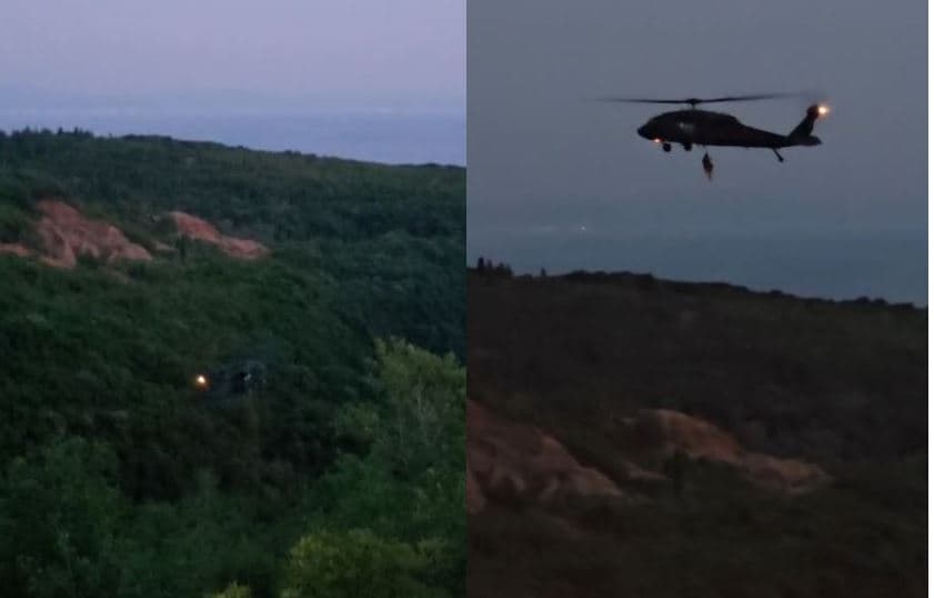 Dy turistë polakë ende të bllokuar në Kanionin e Gjipesë, vijon ende operacioni i shpëtimit