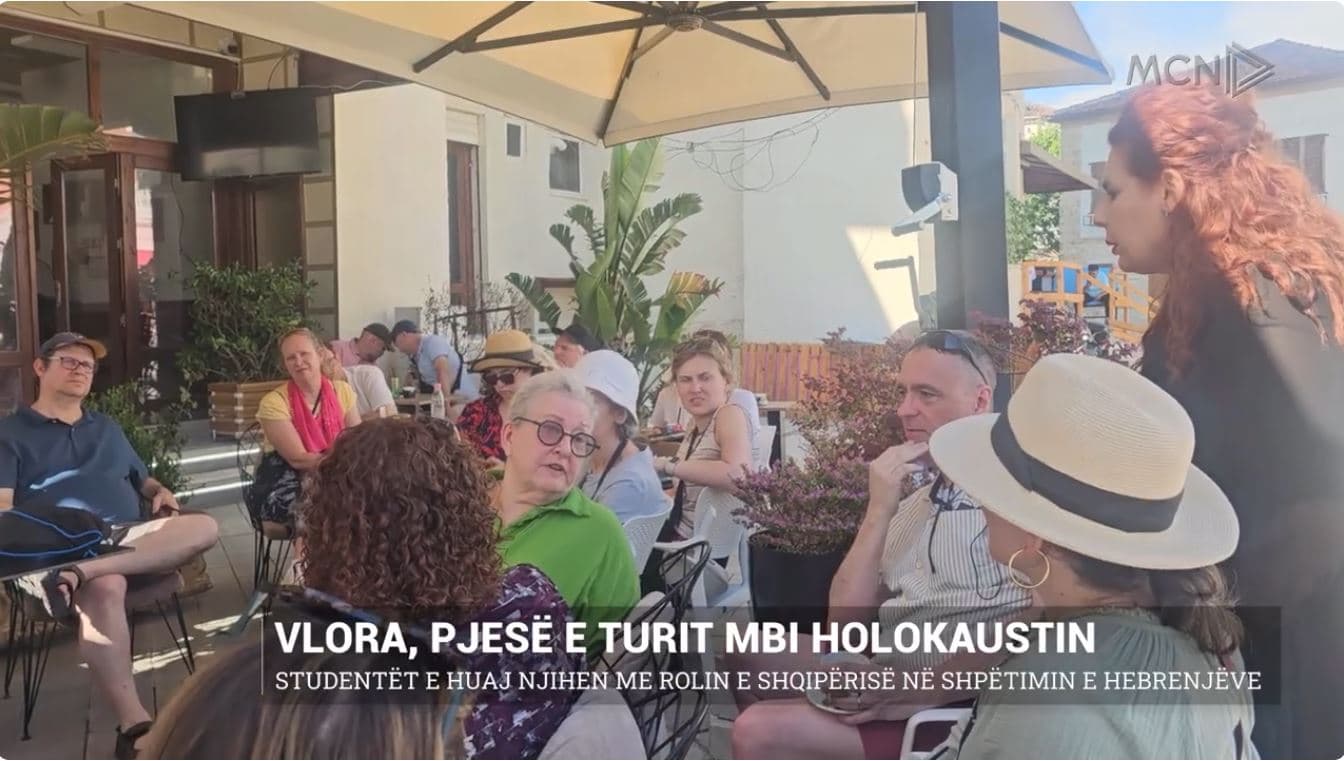 Vlora në turin mbi holokaustin. Studentët e huaj njihen me rolin e Shqipërisë në shpëtimin e hebrejve
