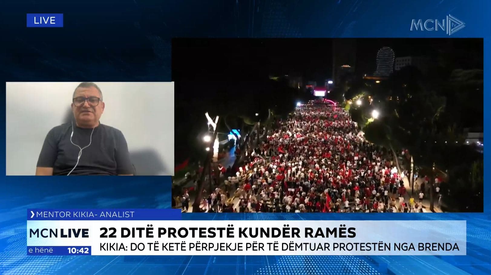 Kikia: Nuk jemi në kushtet e ultimatumit, protesta për të vënë para përgjegjësisë Ramën (VIDEO) 