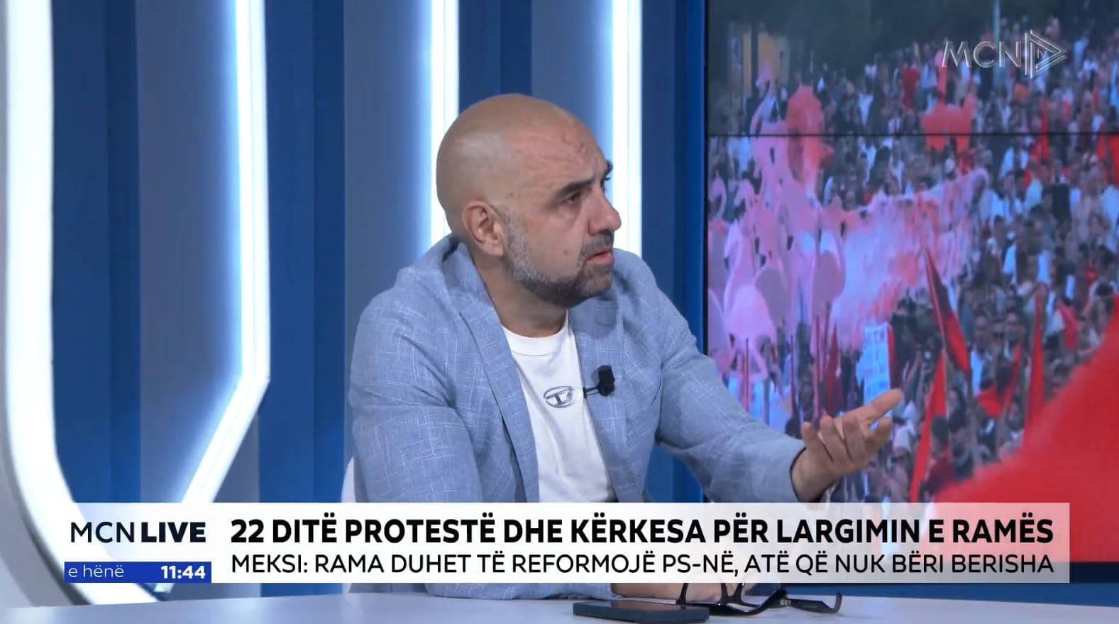 Meksi: Diaspora nuk sjell asnjë produkt në protestë. Rama të bëjë atë që s’bëri Berisha, të reformojë PS (VIDEO)