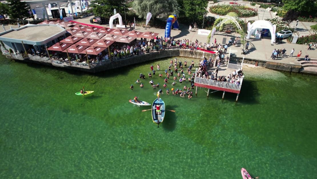         ‘Triathlon Pogradec’ çel edicionin e parë, 120 sportistë nga Shqipëria dhe vende të ndryshme të botës