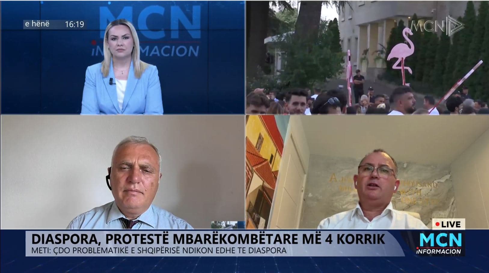 Protesta e 4 korrikut, Tafaj: Duhet të intensifikohet. Meti: Mbi 30 mijë shqiptarë të diasporës do të kthehen (VIDEO)