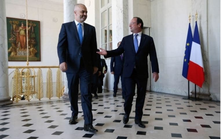 Ish-Presidenti i Francës, François Hollande, vizitë dyditore në Shqipëri